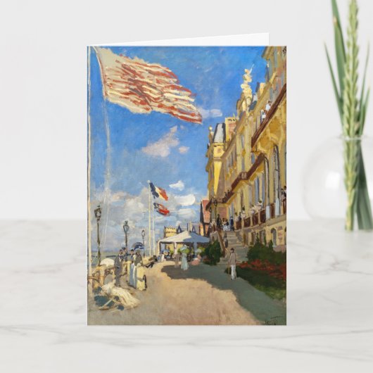 Claude Monet - Hotel des Roches Noires, Trouville Karte (Vorderseite)