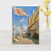 Claude Monet - Hotel des Roches Noires, Trouville Karte (Gelbe Blume)