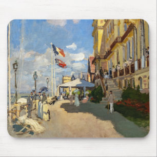 Claude Monet - Hotel des Roches Noires, Trouville Mousepad