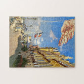 Claude Monet - Hotel des Roches Noires, Trouville Puzzle (Horizontal)