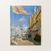 Claude Monet - Hotel des Roches Noires, Trouville Puzzle (Vertikal)