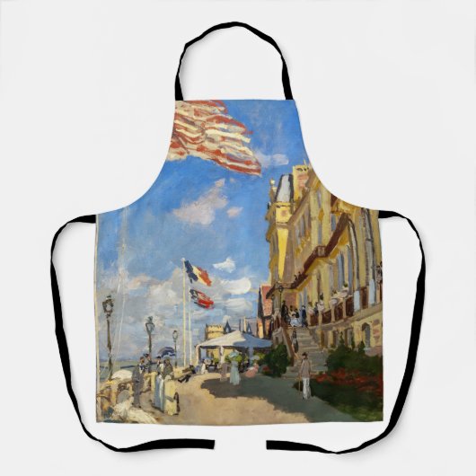 Claude Monet - Hotel des Roches Noires, Trouville Schürze (Vorderseite)