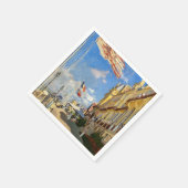 Claude Monet - Hotel des Roches Noires, Trouville Serviette (Ecke)