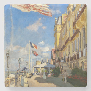 Claude Monet - Hotel des Roches Noires, Trouville Steinuntersetzer