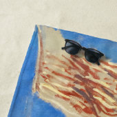 Claude Monet - Hotel des Roches Noires, Trouville Strandtuch (Beispiel)