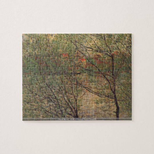Claude Monet - Hotel von Roches Noires Trouville Puzzle (Horizontal)