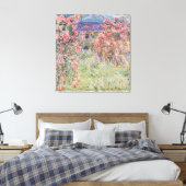 Claude Monet – House Among the Roses – 1919 Leinwanddruck (Insitu (Schlafzimmer))