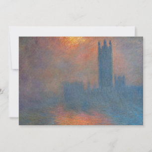 Claude Monet - Houses of Parliament London Dankeskarte