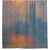 Claude Monet - Houses of Parliament London Duschvorhang (Vorderseite)