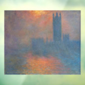 Claude Monet - Houses of Parliament London Fensteraufkleber (Blatt 3)