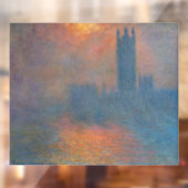 Claude Monet - Houses of Parliament London Fensteraufkleber (Blatt 2)