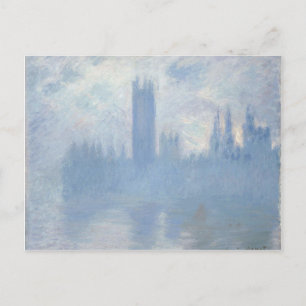 Claude Monet - Houses of Parliament London Kunst Postkarte