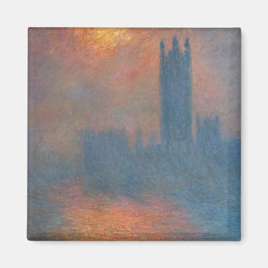 Claude Monet - Houses of Parliament London Magnet (Vorne)