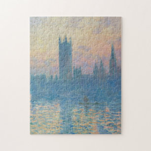 Claude Monet Houses of Parliament Sonnenuntergang Puzzle