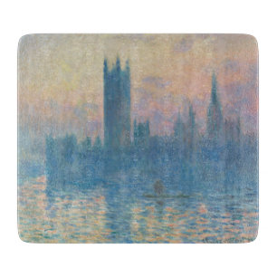 Claude Monet Houses of Parliament Sonnenuntergang Schneidebrett