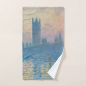 Claude Monet Houses of Parliament Sunset Badhandtuch Set (Handtuch)