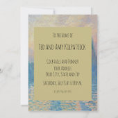 Claude Monet Houses of Parliament Sunset Einladung (Rückseite)