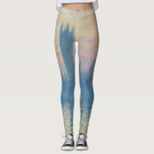 Claude Monet Houses of Parliament Sunset Leggings (Vorderseite)
