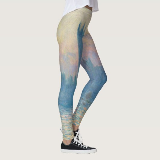 Claude Monet Houses of Parliament Sunset Leggings (Rechts)