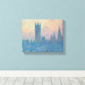 Claude Monet Houses of Parliament Sunset Leinwanddruck (Insitu (Holzboden))