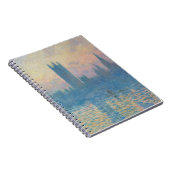 Claude Monet Houses of Parliament Sunset Notizblock (Rechte Seite)