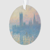 Claude Monet Houses of Parliament Sunset Ornament (Vorderseite)