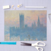 Claude Monet Houses of Parliament Sunset Seidenpapier (Handwerk)