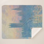 Claude Monet Houses of Parliament Sunset Sherpadecke (Vorderseite (Horizontal))