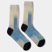 Claude Monet Houses of Parliament Sunset Socken (Rechts)