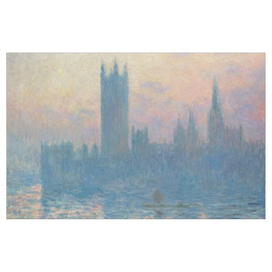 Claude Monet Houses of Parliament Sunset Stoff (Yard (91,4 cm))
