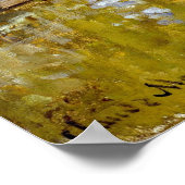 Claude Monet Houses on Achterzaan Poster (Ecke)