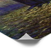 Claude Monet-Houses Poster (Ecke)