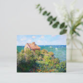 Claude Monet: Hütte der Fischer in Varengeville Postkarte (Stehend Vorderseite)
