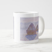 Claude Monet| Hystacks Effect of Snow and Sun Jumbo-Tasse (Vorderseite Rechts)