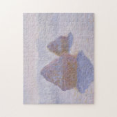 Claude Monet | Hystacks Effect of Snow and Sun Puzzle (Vertikal)