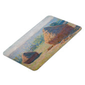 Claude Monet - Hystacks, Ende des Sommers Magnet (Linke Seite)