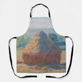 Claude Monet - Hystacks, Ende des Sommers Schürze (Vorderseite)