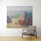 Claude Monet - Hystacks, Ende des Sommers Wandteppich (Beispiel (Horizontal))