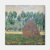 Claude Monet - Hystacks in der Nähe von Giverny Magnet (Vorne)