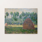 Claude Monet - Hystacks in der Nähe von Giverny Puzzle (Horizontal)