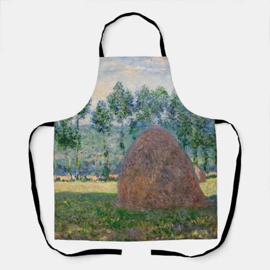 Claude Monet - Hystacks in der Nähe von Giverny Schürze (Vorderseite)