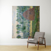 Claude Monet - Hystacks in der Nähe von Giverny Wandteppich (Beispiel)