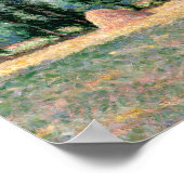 Claude Monet - Hystacks Poster (Ecke)