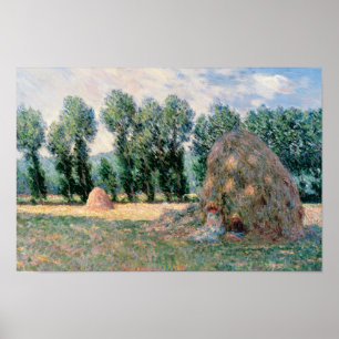 Claude Monet - Hystacks Poster