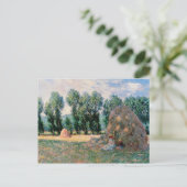 Claude Monet - Hystacks Postkarte (Stehend Vorderseite)