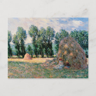 Claude Monet - Hystacks Postkarte