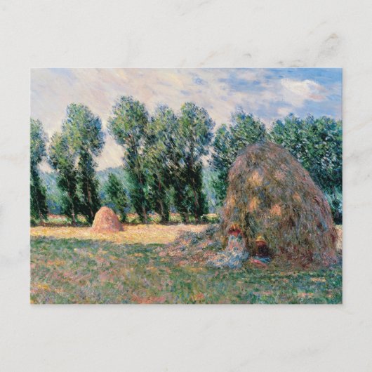 Claude Monet - Hystacks Postkarte (Vorderseite)