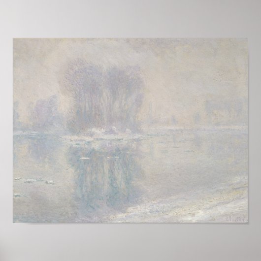 Claude Monet - Ice Floes Poster (Vorne)