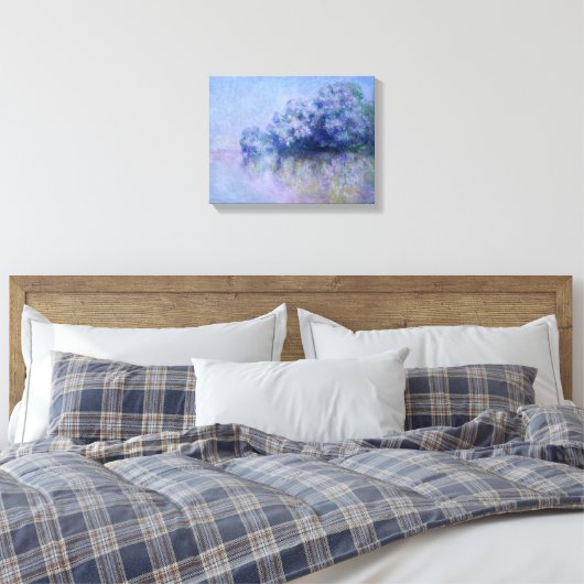 Claude Monet Île aux Orties bei Vernon Leinwanddruck (Insitu (Schlafzimmer))