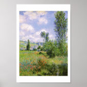 Claude Monet Ile Saint Martin Vetheuil Poster (Vorne)